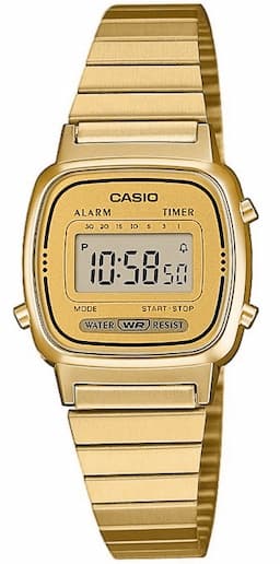 Mały Zegarek damski Złoty CASIO Vintage LA670WGA-9DF + Box Casio