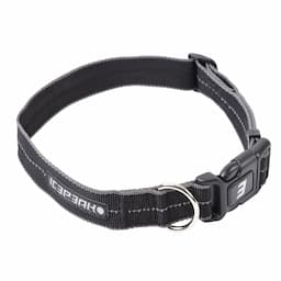 Icepeak Pet obroża Highway Basic, czarna - Rozmiar S: 25 - 35 cm obwód szyi, 20 mm szerokość