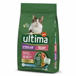 Ultima Cat Sterilized Sensible, pstrąg - 10 kg
