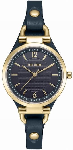 Zegarek Damski na granatowym pasku z podkładką Paul Lorens PL3652A-6F2