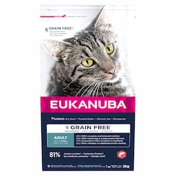Eukanuba Adult Grain Free, z łososiem - 2 kg