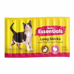 Smilla Essentials Long Sticks - Królik i indyk (10 x 5 g)