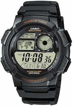 Zegarek męski Czarny CASIO AE-1000W-1AVEF Na pasku + Pudełko